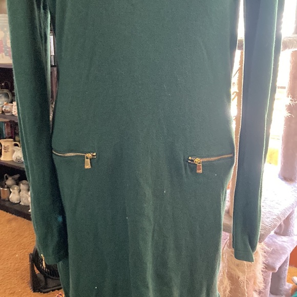 Michael Kors dress forest green - Picture 2 of 7